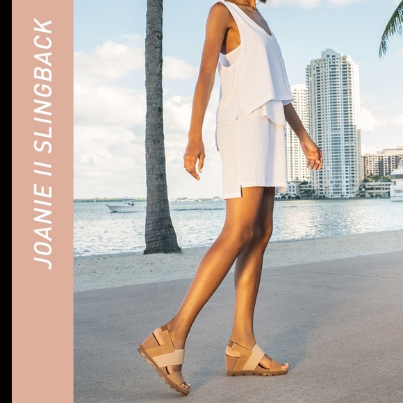 Sorel Shoes - Sorel Joanie ll Slingback Nude/Neutral Color 6.5